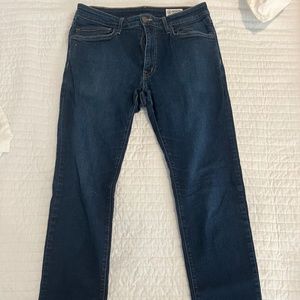 Aviator dark blue jeans